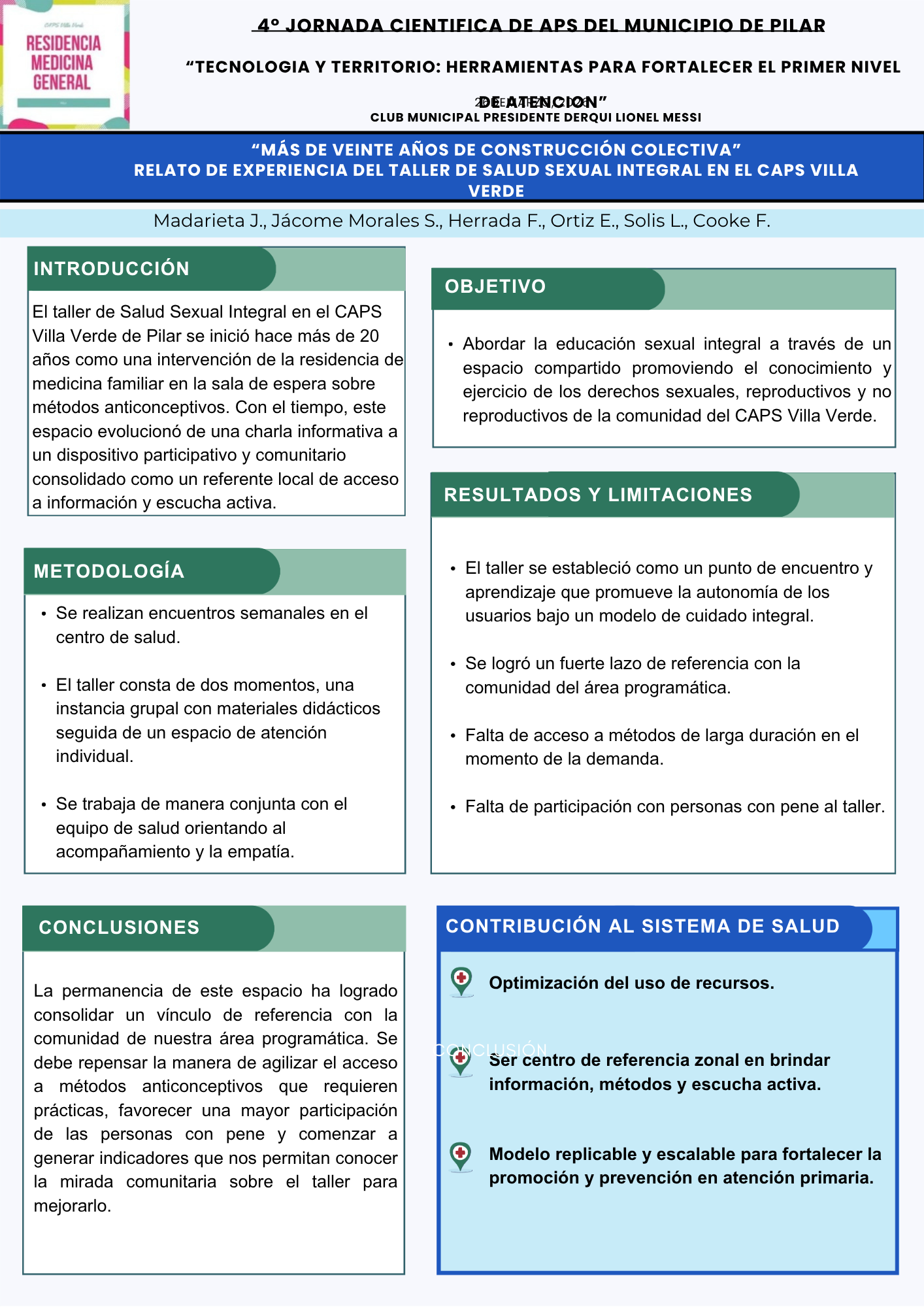 Más de veinte años de construcción colectiva